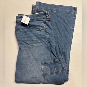 American Eagle Outfitters Women's Wide Leg Baggy Jeans